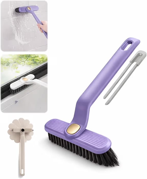 Multifunctional 2-in-1 Rotating Cleaning Brush for Kitchen
