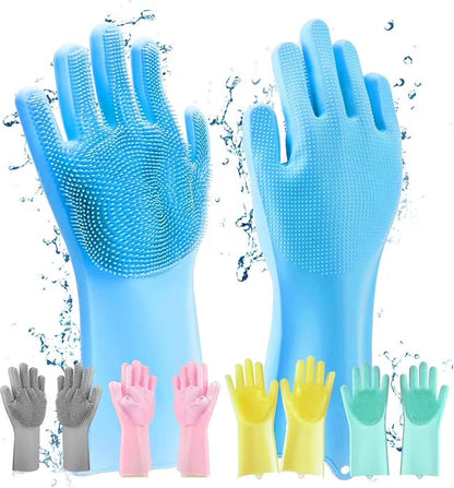 Silicone Cleaning Hand Gloves