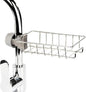 Faucet mounted sponge holder for kitchen sink
