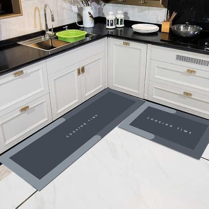 Premium L-Shaped Non-Slip Kitchen Floor Mat