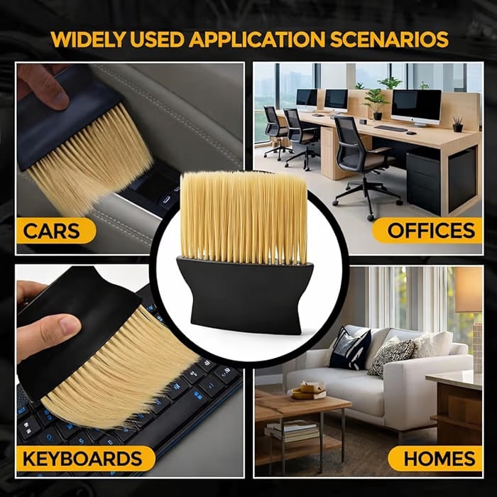 Car Interior AC Vent Cleaning Brush – Soft Detailing Dusting Tool