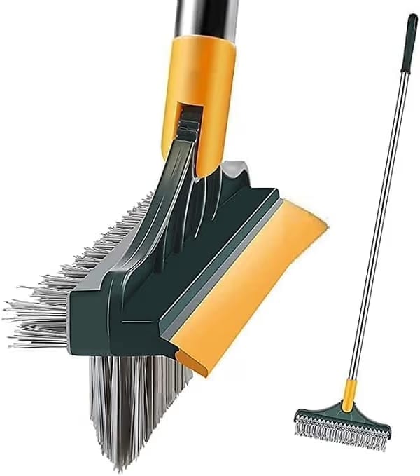 3-in-1 Bathroom Cleaning Wiper – Scrubber, Cleaner & Water Wiper