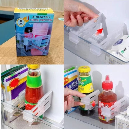 Adjustable Refrigerator Divider (Pack of 5)