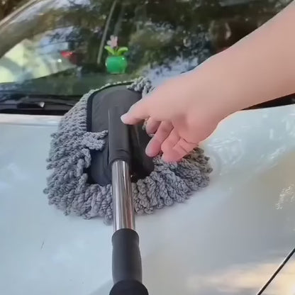Long Car Duster – Soft Microfiber Brush with Expandable Handle