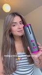 Cordless automatic hair curler