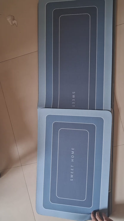 Premium L-Shaped Non-Slip Kitchen Floor Mat