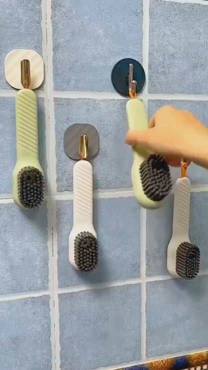 🧽 Liquid Shoe & Clothes Cleaning Brush with Soap Dispenser
